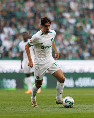 Francisco Trincao, Liga Portekiz maçı sırasında Estadio Jose Alvalade, Lizbon, Portekiz 'de, Sporting CP ve Portimonense SC arasında oynanmıştır. (Maciej Rogowski)