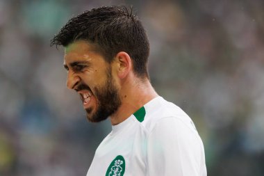 Portekiz 'deki Estadio Jose Alvalade, Lizbon' da Liga Portekiz maçı sırasında CP ve SC Portimonense arasında oynanmıştır. (Maciej Rogowski)