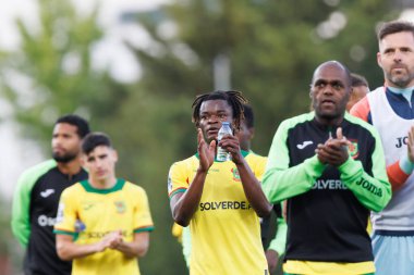 Liga Portekiz 2 maçında SL Benfica B ve Pacos De Ferreira arasında Benfica Campus, Seixal, Lizbon, Portekiz 'de oynanan Cipenga maçında. (Maciej Rogowski)