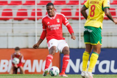 Liga Portekiz 2 maçında Gustavo Marques ile SL Benfica B ve Pacos De Ferreira arasında Benfica Campus, Seixal, Lizbon, Portekiz 'de oynandı. (Maciej Rogowski)