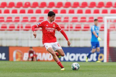 Liga Portekiz 2 maçında Rafael Luis Benfica B ve Pacos De Ferreira arasında Benfica Campus, Seixal, Lizbon, Portekiz 'de oynandı. (Maciej Rogowski)