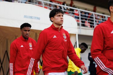 Liga Portekiz 2 maçında Rafael Luis Benfica B ve Pacos De Ferreira arasında Benfica Campus, Seixal, Lizbon, Portekiz 'de oynandı. (Maciej Rogowski)