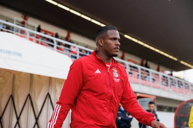 Liga Portekiz 2 maçında Gustavo Marques ile SL Benfica B ve Pacos De Ferreira arasında Benfica Campus, Seixal, Lizbon, Portekiz 'de oynandı. (Maciej Rogowski)