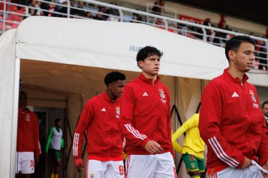 Liga Portekiz 2 maçında Rafael Luis Benfica B ve Pacos De Ferreira arasında Benfica Campus, Seixal, Lizbon, Portekiz 'de oynandı. (Maciej Rogowski)