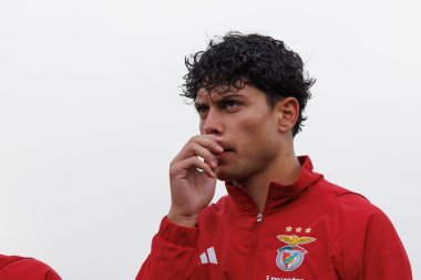 Liga Portekiz 2 maçında Rafael Luis Benfica B ve Pacos De Ferreira arasında Benfica Campus, Seixal, Lizbon, Portekiz 'de oynandı. (Maciej Rogowski)