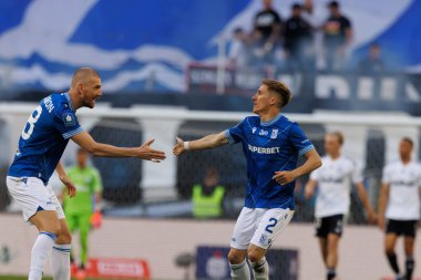 Joel Pereira, PKO BP Ekstraklasa maçında Lech Poznan ile Legia Warszawa arasında oynanan Enea Stadyumu, Poznan, Polonya (Maciej Rogowski)