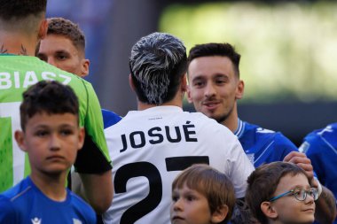 Josue Pesqueira, Afonso Sousa PKO BP Ekstraklasa maçı sırasında Lech Poznan ve Legia Warszawa arasında Enea Stadyumu, Poznan, Polonya (Maciej Rogowski))