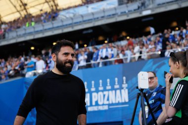 Goncalo Feio PKO BP Ekstraklasa maçında Lech Poznan ve Legia Warszawa arasında Enea Stadyumu, Poznan, Polonya (Maciej Rogowski))