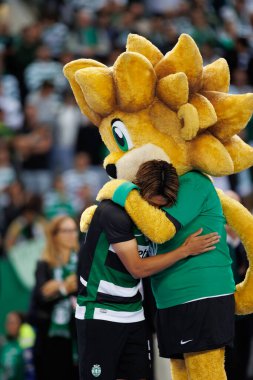 Hidemasa Morita, Portekiz 'deki Liga maçında Estadio Jose Alvalade, Lizbon' da Sporting CP ve GD Chaves arasında oynadı. (Maciej Rogowski)