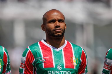 Leo Cordeiro (Estrela Amadora) Liga Portekiz maçında CF Estrela Amadora ve Gil Vicente FC (1: 0) arasında Estadio Jose Gomes, Amadora, Lizbon, Portekiz. (Maciej Rogowski)