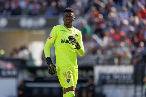 stock image Andrew Ventura (Gil Vicente)  during Liga Portugal game between CF Estrela Amadora and  Gil Vicente FC (1:0) at Estadio Jose Gomes, Amadora, Lisbon, Portugal. (Maciej Rogowski)