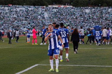 Francisco Conceicao Taca de Portugal 2024 final maçında FC Porto ve Sporting CP (2: 1) arasında Estadio Nacional Jamor, Lizbon, Portekiz 'de. (Maciej Rogowski)
