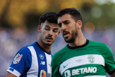 Ze Pedro, Paulinho Taca de Portugal 2024 final maçında FC Porto ve Sporting CP (2: 1) Estadio Nacional Jamor, Lizbon, Portekiz 'de. (Maciej Rogowski)