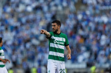 Paulinho, Portekiz 'in başkenti Lizbon' daki Estadio Nacional Jamor 'da FC Porto ile Sporting CP (2: 1) arasında oynanan Taca de Portugal 2024 final maçı sırasında oynanmıştır. (Maciej Rogowski)