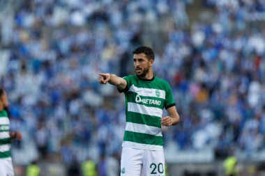 Paulinho, Portekiz 'in başkenti Lizbon' daki Estadio Nacional Jamor 'da FC Porto ile Sporting CP (2: 1) arasında oynanan Taca de Portugal 2024 final maçı sırasında oynanmıştır. (Maciej Rogowski)