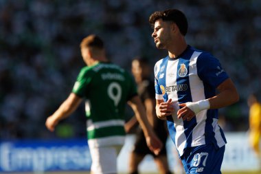 Portekiz 'in başkenti Lizbon' daki Estadio Nacional Jamor 'da FC Porto ile Sporting CP (2: 1) arasında oynanan Taca de Portugal 2024 final maçında Ze Pedro. (Maciej Rogowski)