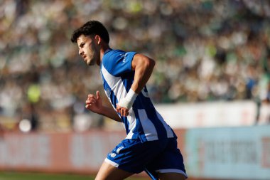 Portekiz 'in başkenti Lizbon' daki Estadio Nacional Jamor 'da FC Porto ile Sporting CP (2: 1) arasında oynanan Taca de Portugal 2024 final maçında Ze Pedro. (Maciej Rogowski)
