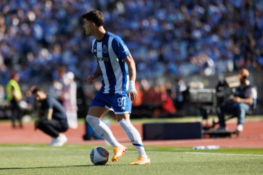 Portekiz 'in başkenti Lizbon' daki Estadio Nacional Jamor 'da FC Porto ile Sporting CP (2: 1) arasında oynanan Taca de Portugal 2024 final maçında Ze Pedro. (Maciej Rogowski)