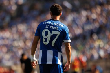 Portekiz 'in başkenti Lizbon' daki Estadio Nacional Jamor 'da FC Porto ile Sporting CP (2: 1) arasında oynanan Taca de Portugal 2024 final maçında Ze Pedro. (Maciej Rogowski)