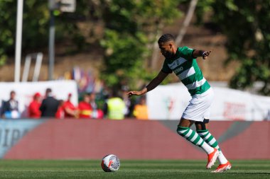 Jeremiah St. Juste Taca de Portugal 2024 final maçında FC Porto ile Sporting CP (2: 1) arasında Estadio Nacional Jamor, Lizbon, Portekiz 'de oynanmıştır. (Maciej Rogowski)
