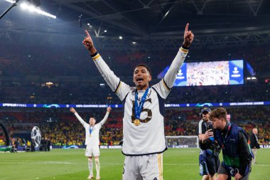 Jude Bellingham, Borussia Dortmund ve Real Madrid arasında oynanan 2024 Şampiyonlar Ligi final maçında (Maciej Rogowski)