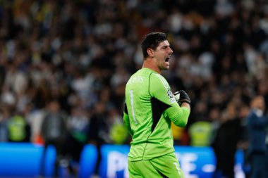 Thibaut Courtois Şampiyonlar Ligi 2024 'te Borussia Dortmund ve Real Madrid arasında oynanan final maçında (Maciej Rogowski)