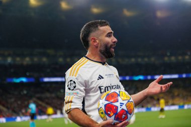 Dani Carvajal, Borussia Dortmund ve Real Madrid arasında oynanan 2024 Şampiyonlar Ligi final maçında (Maciej Rogowski)