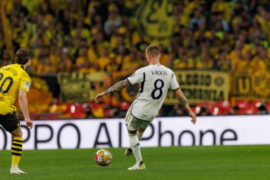 Borussia Dortmund ve Real Madrid (Maciej Rogowski) arasında oynanan 2024 Şampiyonlar Ligi final maçında Toni Kroos)