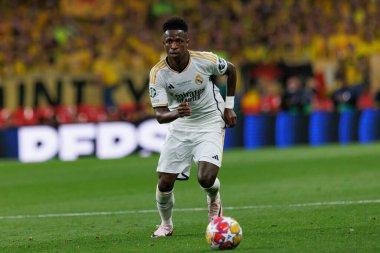 Borussia Dortmund ve Real Madrid (Maciej Rogowski) arasında oynanan 2024 Şampiyonlar Ligi final maçında Vinicius Junior)
