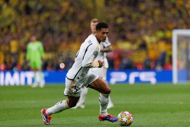 Jude Bellingham, Borussia Dortmund ve Real Madrid arasında oynanan 2024 Şampiyonlar Ligi final maçında (Maciej Rogowski)
