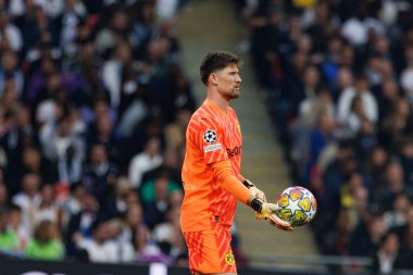 Gregor Kobel, Borussia Dortmund ve Real Madrid arasında oynanan 2024 Şampiyonlar Ligi final maçında (Maciej Rogowski)