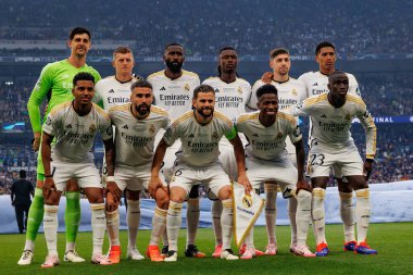 Real Madrid Şampiyonlar Ligi 2024 final maçında Borussia Dortmund ve Real Madrid (Maciej Rogowski)