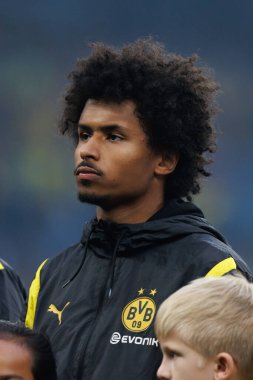Borussia Dortmund ve Real Madrid (Maciej Rogowski) arasında oynanan 2024 Şampiyonlar Ligi final maçı sırasında Karim Adeyemi)
