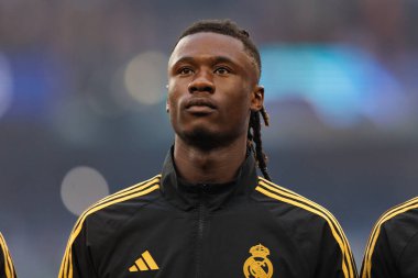 Borussia Dortmund ve Real Madrid (Maciej Rogowski) arasında oynanan 2024 Şampiyonlar Ligi final maçında Eduardo Camavinga)