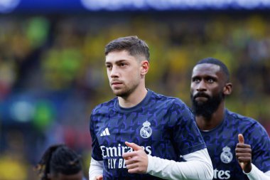 Borussia Dortmund ve Real Madrid (Maciej Rogowski) arasında oynanan 2024 Şampiyonlar Ligi final maçında Fede Valverde)