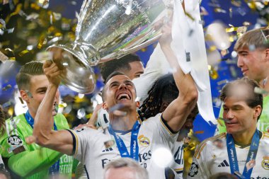 Şampiyonlar Ligi 2024 finalinde Borussia Dortmund ve Real Madrid (Maciej Rogowski)