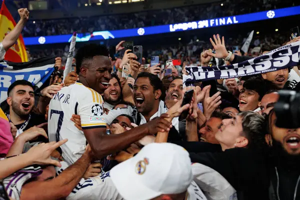 Borussia Dortmund ve Real Madrid (Maciej Rogowski) arasında oynanan 2024 Şampiyonlar Ligi final maçında Vinicius Junior)