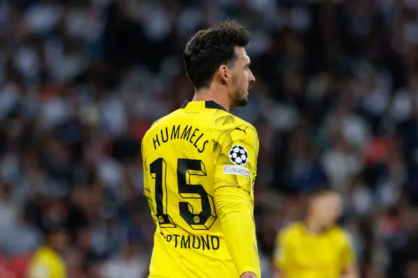 stock image Mats Hummels   during Champions League 2024 final game between Borussia Dortmund and Real Madrid (Maciej Rogowski)