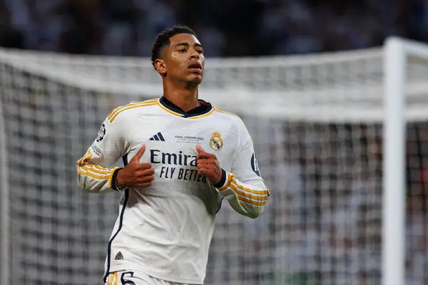 Jude Bellingham, Borussia Dortmund ve Real Madrid arasında oynanan 2024 Şampiyonlar Ligi final maçında (Maciej Rogowski)