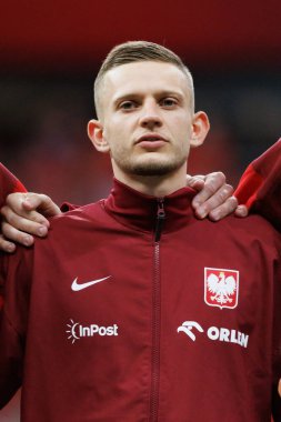 Polonya ve Ukrayna milli takımları arasında oynanan PGE Narodowy, Varşova, Polonya (Maciej Rogowski)