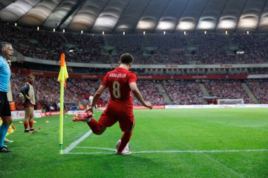 Polonya ve Türkiye milli takımları arasında oynanan PGE Narodowy, Varşova, Polonya (Maciej Rogowski)