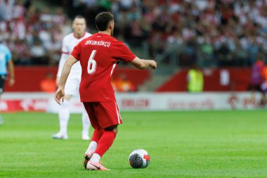 Polonya ve Türkiye milli takımları arasında oynanan PGE Narodowy, Varşova, Polonya (Maciej Rogowski)