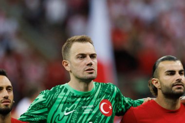 Polonya ve Türkiye milli takımları arasında oynanan PGE Narodowy, Varşova, Polonya (Maciej Rogowski)