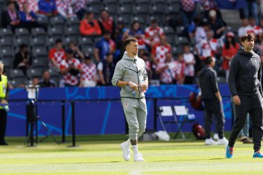İvan Perisiç UEFA Euro 2024 maçında İspanya ve Hırvatistan milli takımları arasında Olympiastadion, Berlin, Almanya (Maciej Rogowski))