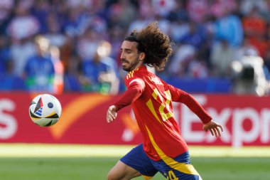 Marc Cucurella UEFA Euro 2024 maçında İspanya ve Hırvatistan milli takımları arasında Olympiastadion, Berlin, Almanya (Maciej Rogowski))