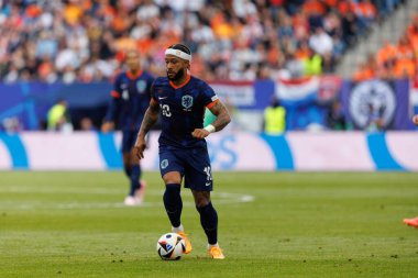 Polonya ve Hollanda milli takımları arasında oynanan UEFA Euro 2024 maçında Memphis Depay, Berlin, Almanya (Maciej Rogowski))