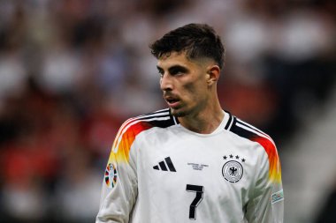 Kai Havertz UEFA Euro 2024 maçında İsviçre ve Almanya milli takımları arasında Frankfurt, Almanya 'da Deutsche Bank Park' ta görüldü (Maciej Rogowski)