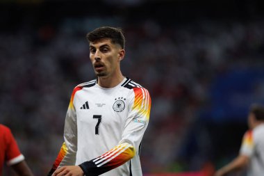 Kai Havertz UEFA Euro 2024 maçında İsviçre ve Almanya milli takımları arasında Frankfurt, Almanya 'da Deutsche Bank Park' ta görüldü (Maciej Rogowski)