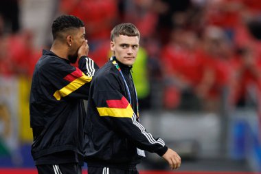 Florian Wirtz UEFA Euro 2024 maçında İsviçre ve Almanya milli takımları arasında Frankfurt, Almanya 'da Deutsche Bank Park' ta görüldü (Maciej Rogowski)