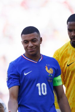Kylian Mbappe, Fransa ve Polonya milli takımları arasında Almanya 'nın Dortmund kentinde oynanan UEFA Euro 2024 maçı sırasında görüldü (Maciej Rogowski)
